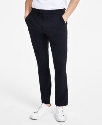 Alfani - Men's Classic-Fit Solid Stretch Suit Pants