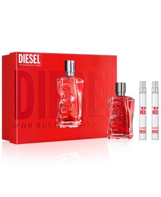 Diesel - Men's 3-Pc. D Red Eau de Parfum Gift Set