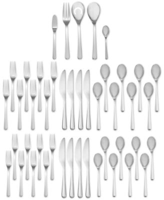 Nambé - 45-Pc. Aura Flatware Set