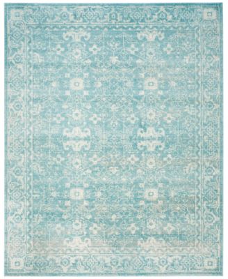 Safavieh - Evoke EVK270D Light Blue/Ivory 6'7" x 9' Area Rug