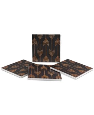 Thirstystone - Gold Arrow Modele 4-Pc. Coaster Set