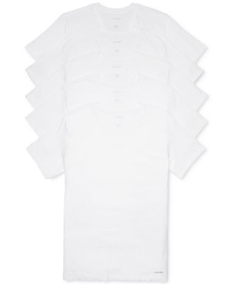 Calvin Klein - Men's 5-Pk. Cotton Classics V-Neck Undershirts