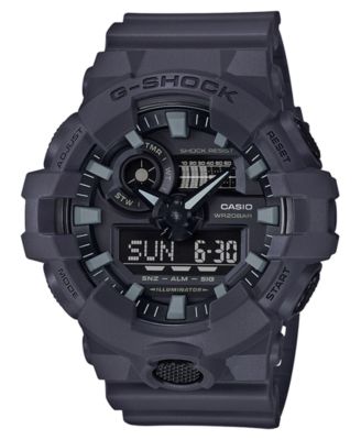 G-Shock - Men's Analog-Digital Dark Grey Resin Strap Watch 53mm