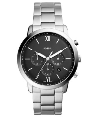Fossil - Men's Chronograph Neutra Stainless Steel Bracelet Watch 44mm