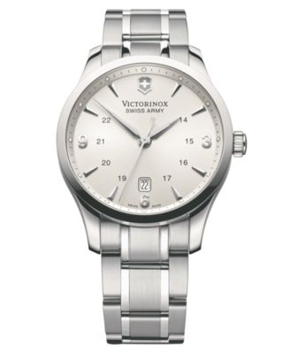 Victorinox - Watch, Men's Alliance Stainless Steel Bracelet 241476
