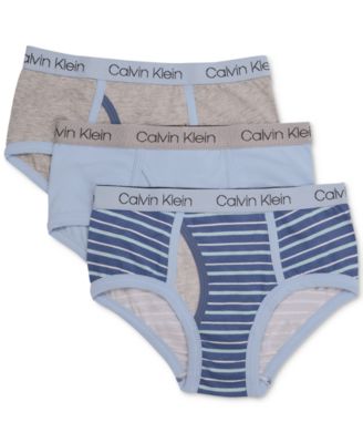 Calvin Klein - 3-Pack Cotton Briefs, Toddler, Little & Big Boys (2T-20)