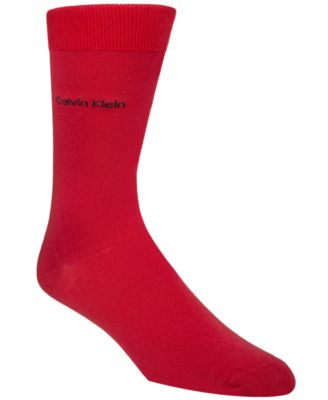 Calvin Klein - Socks, Single Pack Cotton-Blend Crew Socks