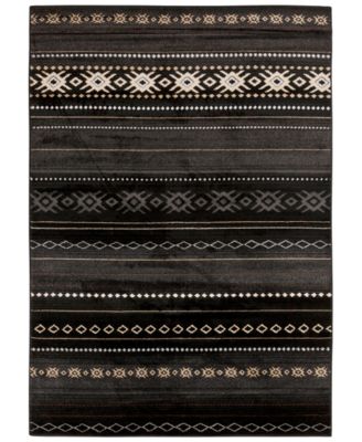 Livabliss - Paramount PAR-1047 Black 7'9" x 11'2" Area Rug