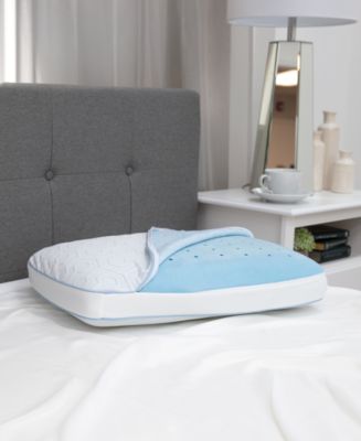 SensorGel - Arctic Gusset Gel-Infused Memory Foam Pillow with Cool Coat Technology Collection