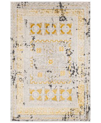 Livabliss - Venezia VNZ-2300 Mustard 3'11" x 5'7" Area Rug