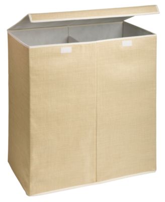 Honey Can Do - Hamper with Lid, Double Resin