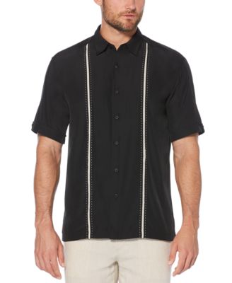 Cubavera - Men's Big & Tall Stripe Shirt
