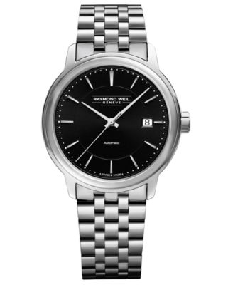 Raymond Weil - Men's Swiss Automatic Maestro Stainless Steel Bracelet Watch 40mm