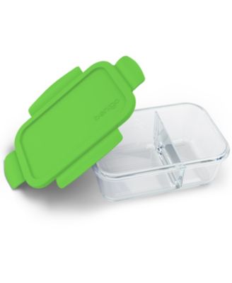 Bentgo - Small Divided Glass Food Storage Container, Blue