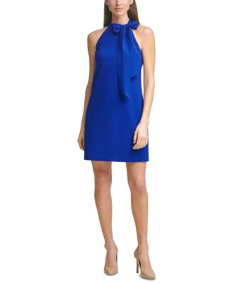 Vince Camuto - Bow-Neck Halter Dress