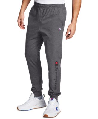 Champion - Men's Standard-Fit Script Logo-Print Joggers