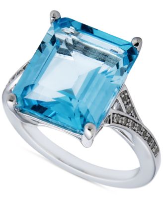 Macy's - Amethyst (8 ct. t.w.) & White Topaz (1/10 ct. t.w.) in Rose Gold-Plated Sterling Silver (Also in Blue Topaz)