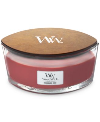 WoodWick Candle - Cinnamon Chai Ellipse Candle