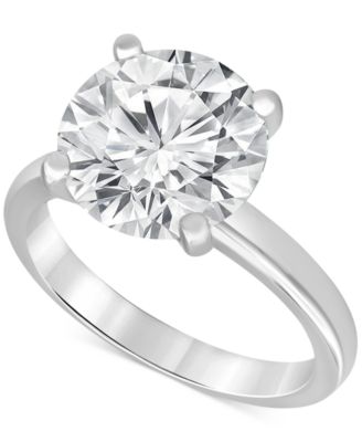 Badgley Mischka - Certified Lab Grown Diamond Solitaire Engagement Ring (5 ct. t.w.) in 14k Gold