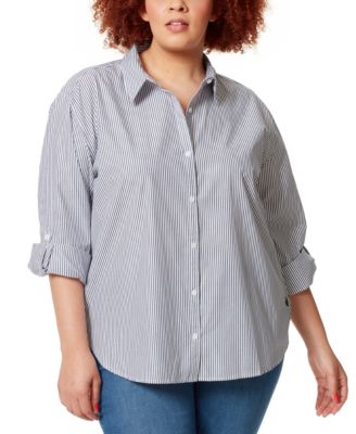 Gloria Vanderbilt - Plus Size Amanda Button-Up Shirt