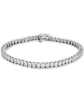 Macy's - Diamond Tennis Bracelet (5 ct. t.w.)