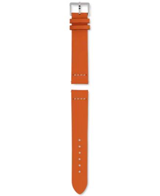 Rado - Captain Cook Orange Leather Watch Strap 37mm