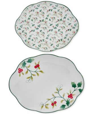 Winterberry - Platter, Set of 2