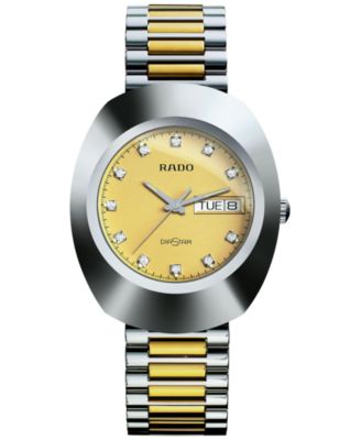 Rado - Men's Two-Tone Stainless Steel Bracelet Watch 35mm