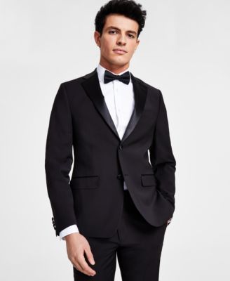 Calvin Klein - Men's Slim-Fit Wool Tuxedo Jacket