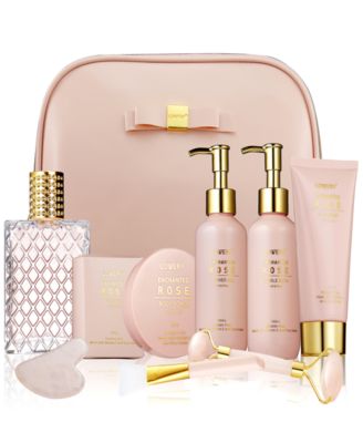 Lovery - 10-Pc. Luxury Enchanted Rose Home Spa Gift Set
