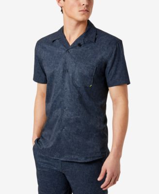 Kenneth Cole - Men's Performance Short-Sleeve Resort Camp Shirt