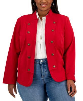 Tommy Hilfiger - Plus Size Band Jacket