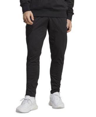 adidas - Men's Essentials Performance Single Jersey Tapered Open Hem Jogger Pants