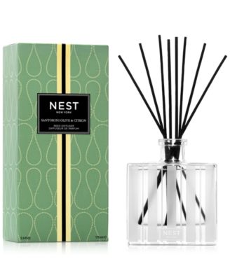 NEST New York - Santorini Olive & Citron Reed Diffuser, 5.9 oz.