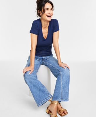 On 34th - Women's Modal V-Neck T-Shirt, Created for Macy's
