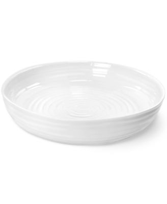 Portmeirion - "Sophie Conran" White Round Roasting Dish, 11"