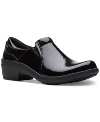 Clarks - Women's Talene Pace Round-Toe Side-Gore Loafers