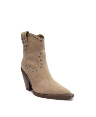 Arezzo - Women's Norah High Block Cowboy Boots