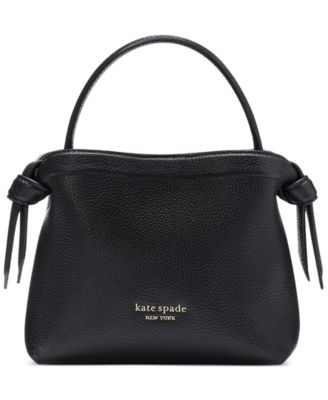 kate spade new york - Knott Pebbled Leather Mini Crossbody Tote