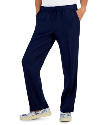 Charter Club - Linen Petite Drawstring Pants