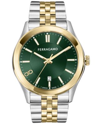 Ferragamo - Men's Swiss Classic Two-Tone Stainless Steel Bracelet Watch 42mm