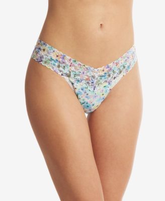 Hanky Panky - Printed Supima Cotton Low Rise Thong Underwear