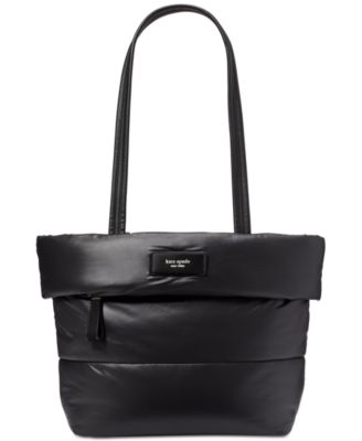 kate spade new york - Puffed Puffy Fabric Small Tote