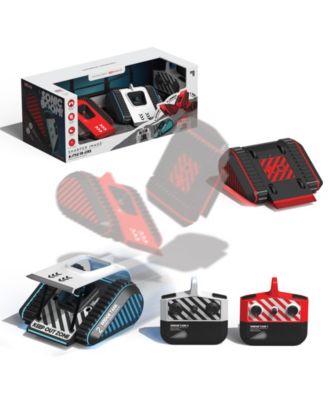 Sharper Image - SHARPER IMAGE Battle Tracks Knockout Remote Control Flip Ramp Space Tank Wars