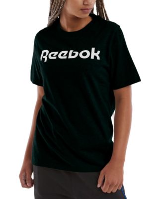 Reebok - Women's Logo-Print Crewneck T-Shirt