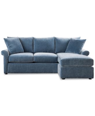 Furniture - Wrenley 88" 2-Pc Fabric Sofa