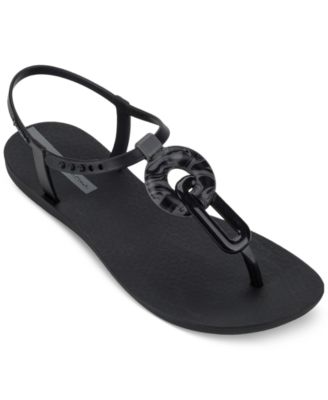 Ipanema - Class Marble Fem Embellished T-Strap Slingback Sandals