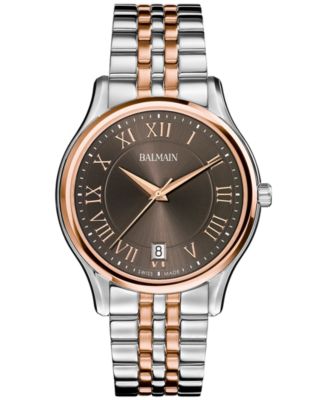 Balmain - Men's Swiss Beleganza Two-Tone Stainless Steel Bracelet Watch 40mm