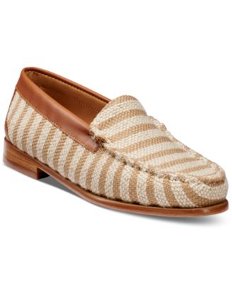 GH Bass - Women's Weejuns Venetian Striped Fabric Loafers