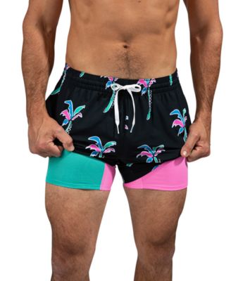 Chubbies - Men's The Havana Nights Quick-Dry 5-1/2" Swim Trunks with Boxer Brief Liner
